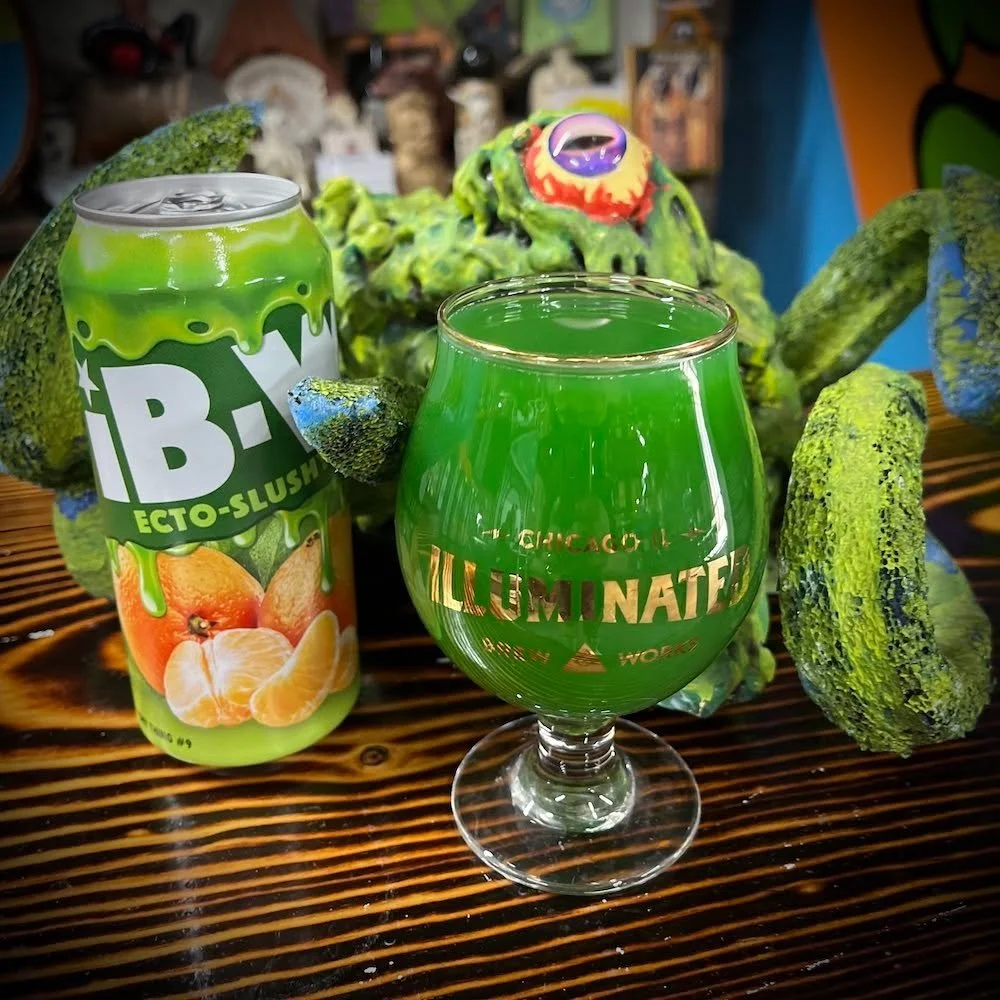 I'm making the last batch of ECTO-SLUSHY today!

Bittersweet! Just like me. :) Though, truth be told, I'm a lot more bitter than sweet... I might just be bitter, actually.

Ok!!

This will be ready right around our OPINIONATED GRATEFUL DEAD TRIVIA ha