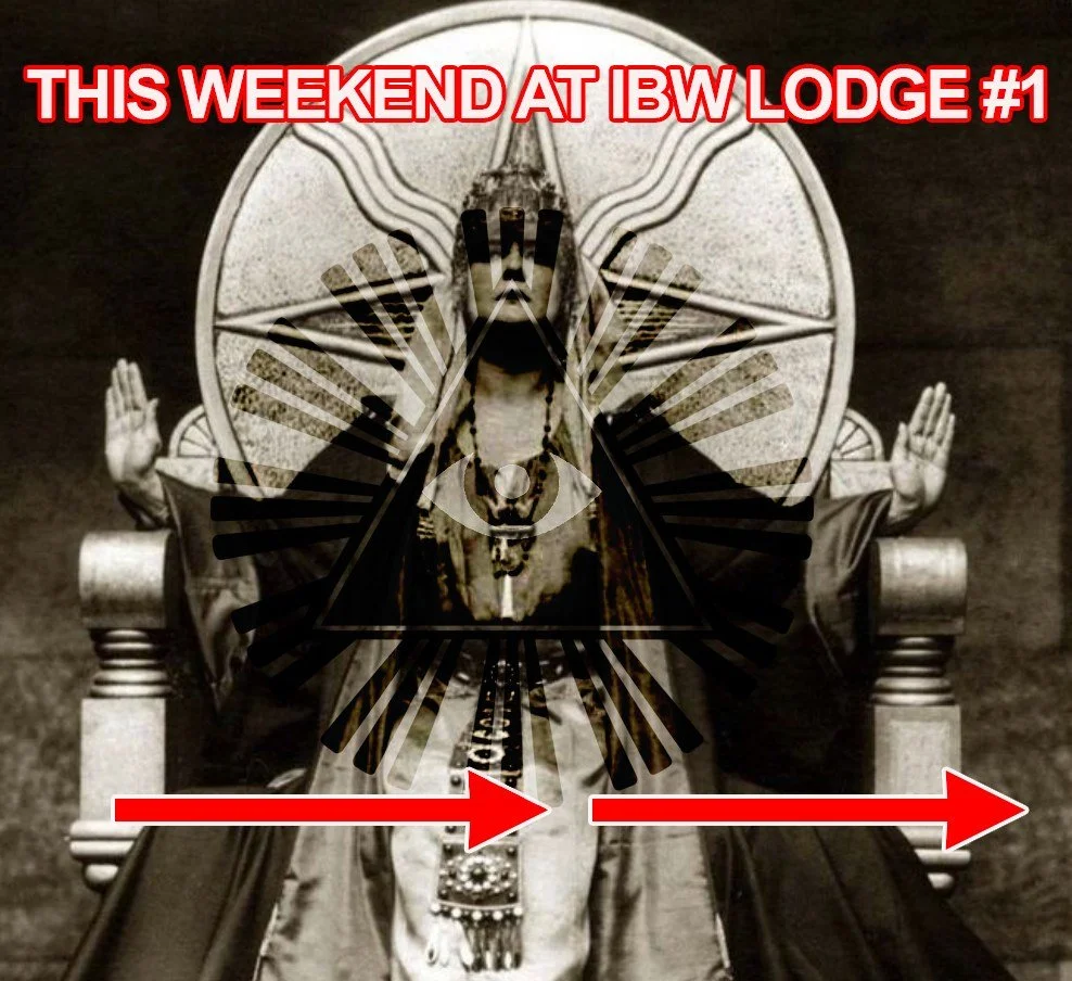 Another BIG weekend of killer shows at IBW LODGE #1.  And only 57 MORE DAYS OF SERVICE!!

FRIDAY MAY 1ST @ 9:30P - ROLLO TOMASI FREE LIVE SHOW!
SATURDAY MAY 2ND @ 9:30P - d(VICES) &amp; MORE FREE LIVE SHOW!
SUNDAY MAY 3RD @ 4:30P - JOHN SZYMANSKI FRE