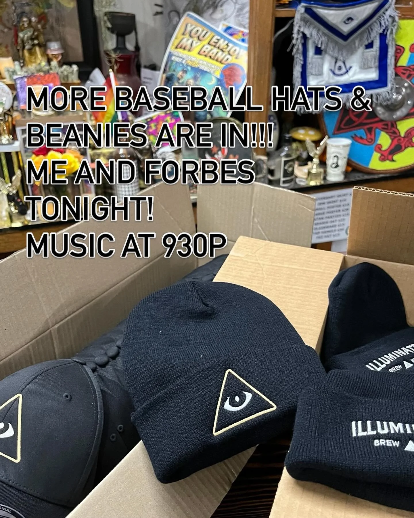 Baseball hats &amp; beanies are back!!!