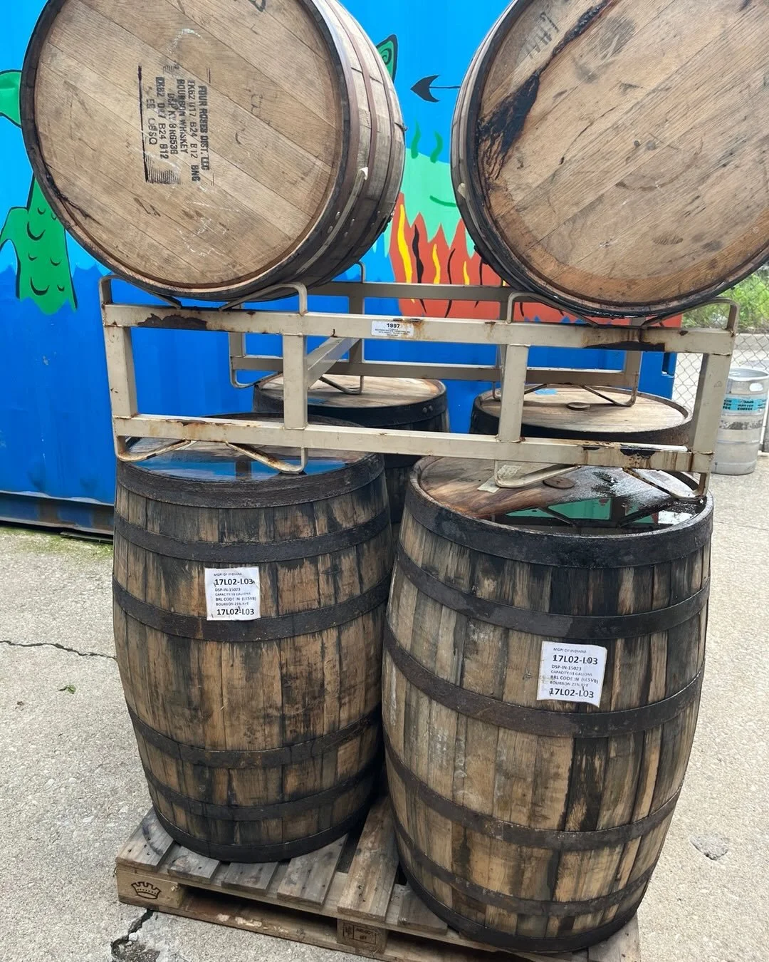 Empty-ish barrels are $60 a piece cash only first come yada yada and one per monkey.

New goodies and old goodies going fast. DESERT SOLITAIRE just in. Break your brains over your heart and let Edward Abbey be your congenial guide!