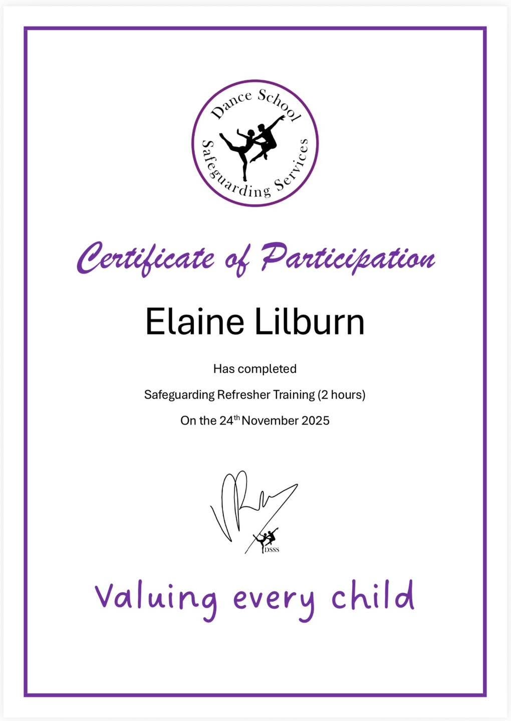 Thanks to safeguardingdance and to Natalie from Eve Trew School Of Dance for organising the Safeguarding refresher course last week.