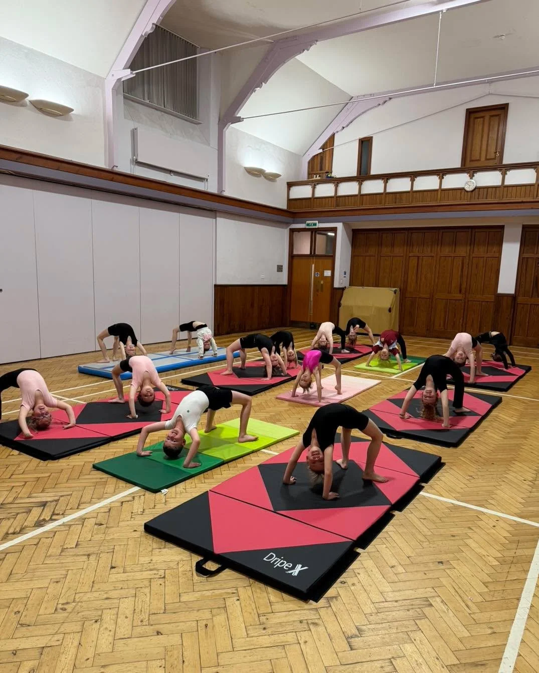 Our most recent reinvestment has been more acro mats for our Hexham classes. As our Hexham classes continue to grow these have been valuable in our acro classes, early years classes and for practicing lift work. Not to mention Miss Natasha's car can 