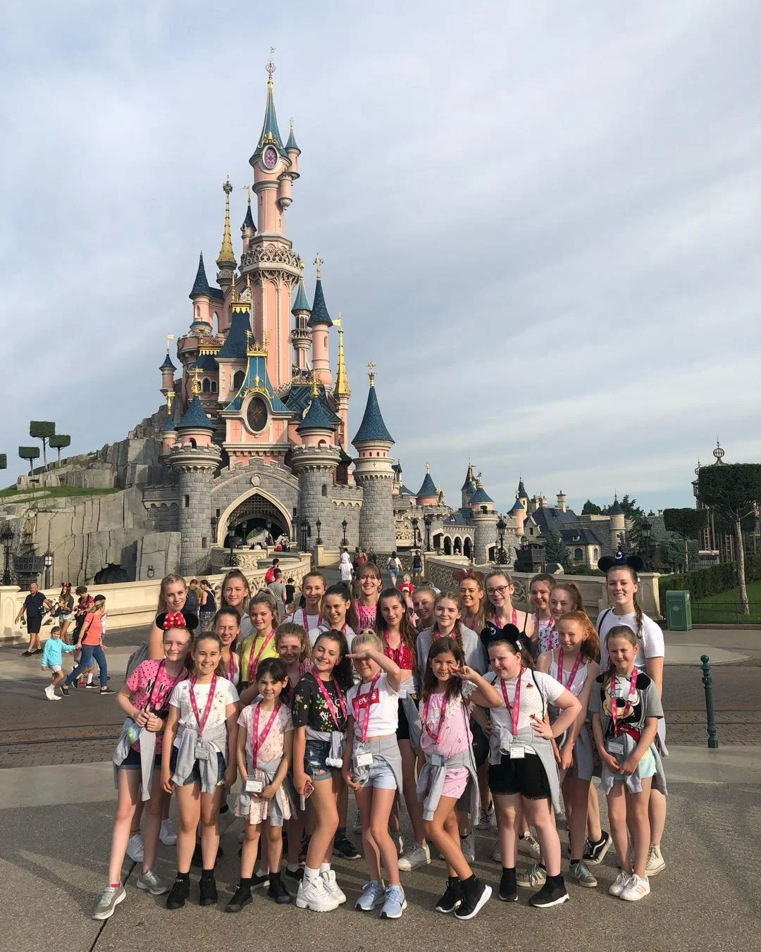 #throwbackthursday 
Disney rehearsals start tomorrow!!! Who&rsquo;s excited??!!! This was the first time we went to Disney in 2019-you may recognise some younger faces!!