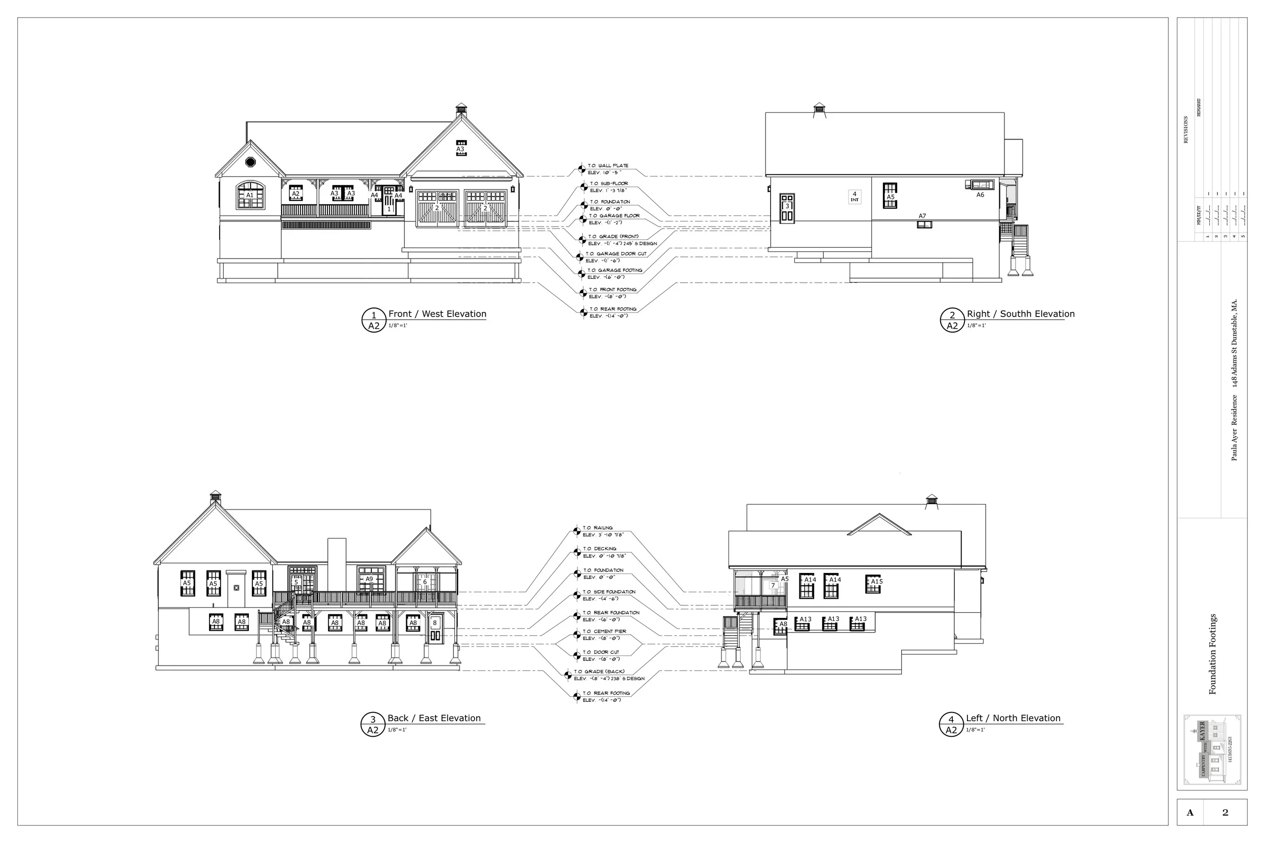  Elevations&nbsp; 