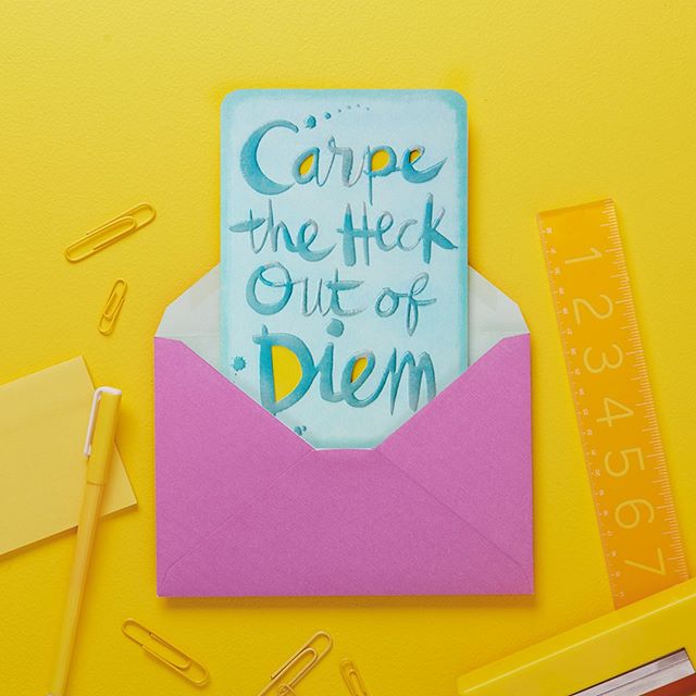 It's the last FREE card Friday until summer, so don't forget to stop by any of our @hallmarkstores for your free Just Because card💌. No purchase necessary, just sign up to be a Crown Rewards member if you aren't already😊. #JustBecause #FreeCardFriday #GreetingCards
#CarpeDiem
