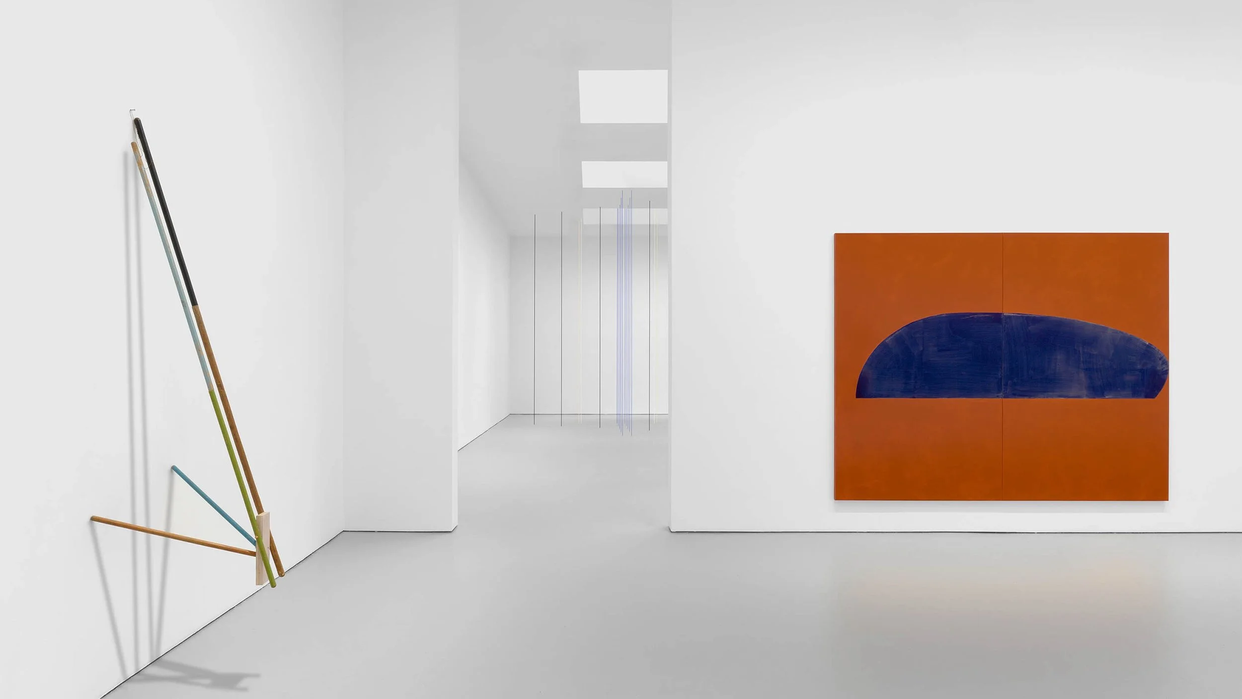 Giving Shape to Space: Frecon, Sandback, Taylor at David Zwirner Gallery