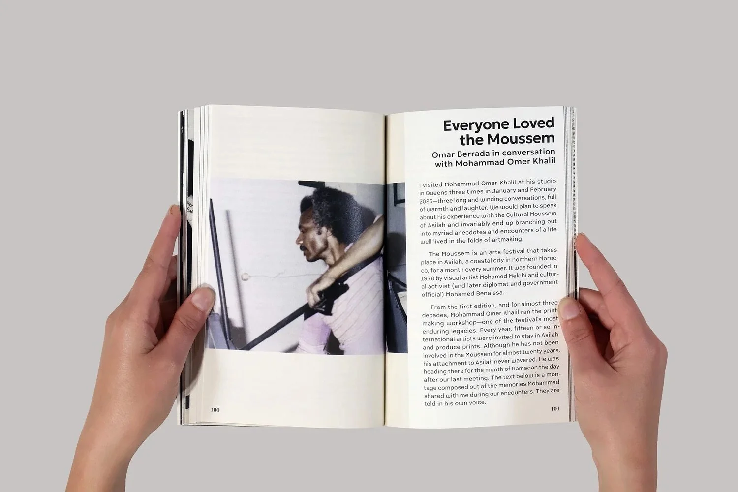 Catalog Launch: Mohammad Omer Khalil: Common Ground