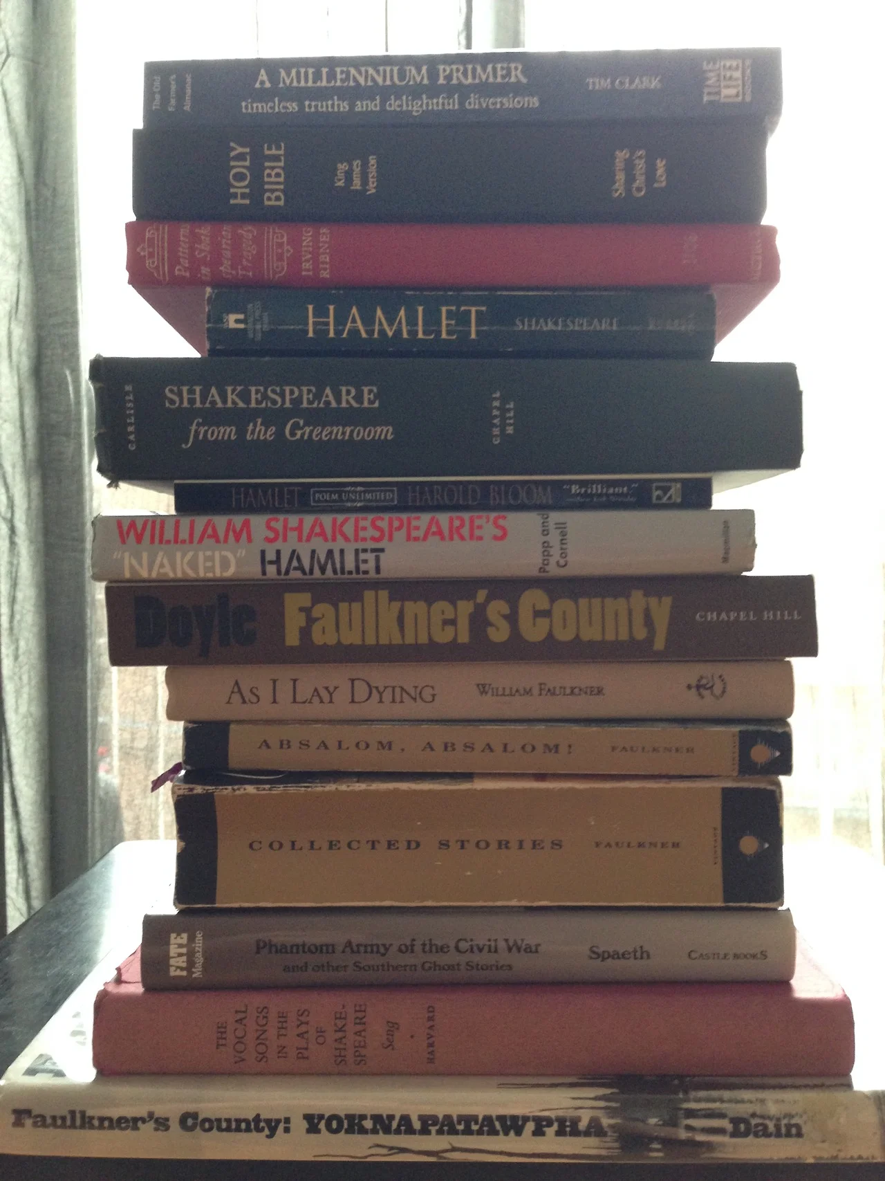 Books used in the creation of Short Life of Trouble.jpg