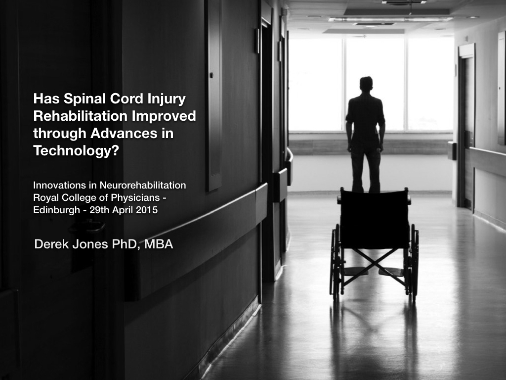 My academic and research background has taught me that fashion and trends have an impact on rehabilitation
