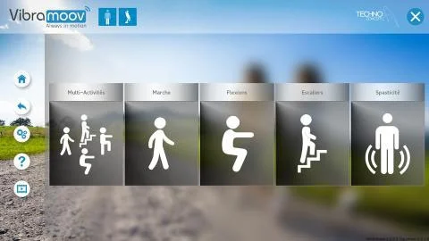 Vibramoov offers a range of programmes for the Lower Limbs