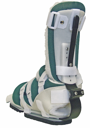 The PRAFO ankle foot orthosis designs are excellent when protection is needed in bed or when ambulant
