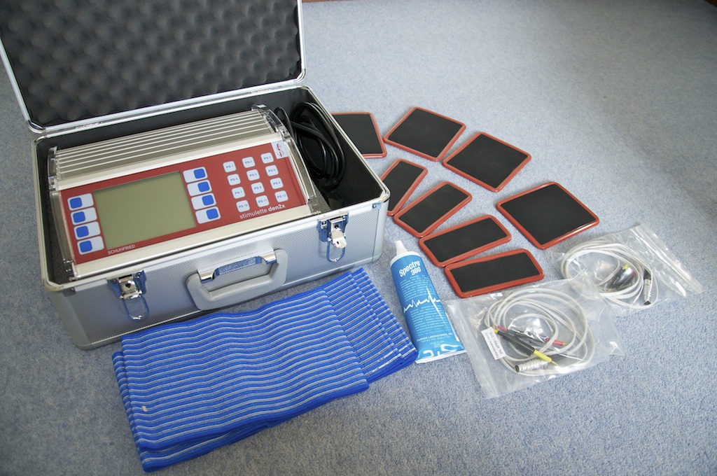 Stimulette Den2x system with Safety Electrodes