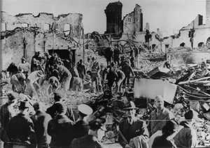 Figure 8. The aftermath of the Cleveland LNG explosion, 1944: an image that influences US gas policy to this day.