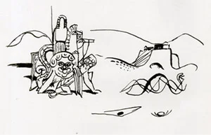 Figure 11. Drawing from the ‘Attica’ series
