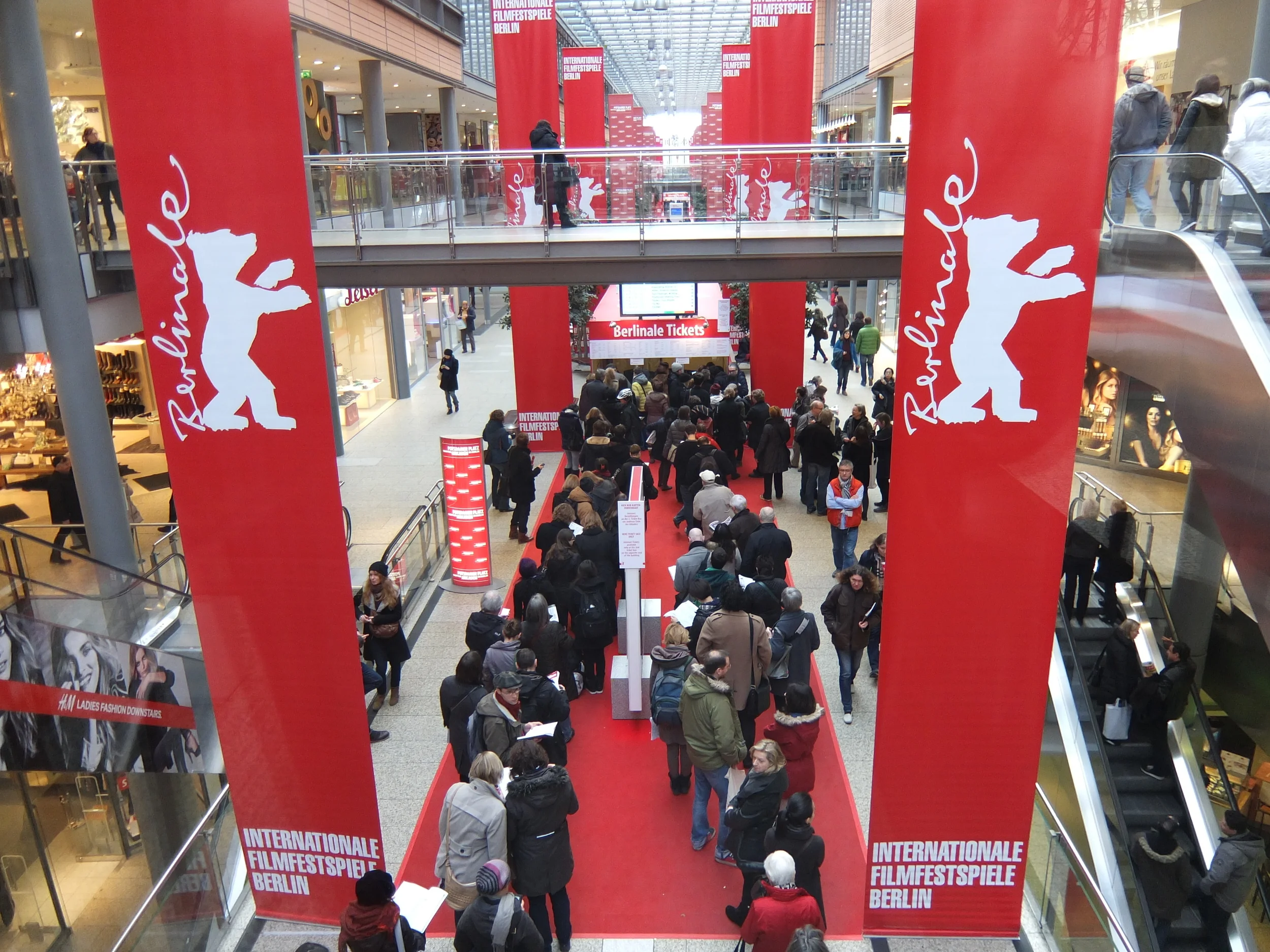 Queueing for tickets