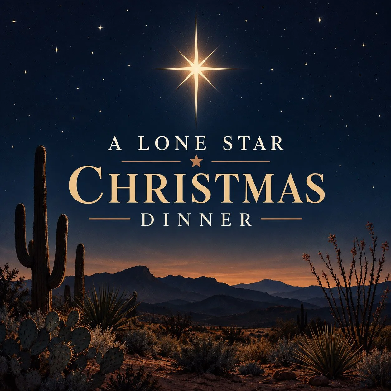 A Lone Star Christmas Dinner