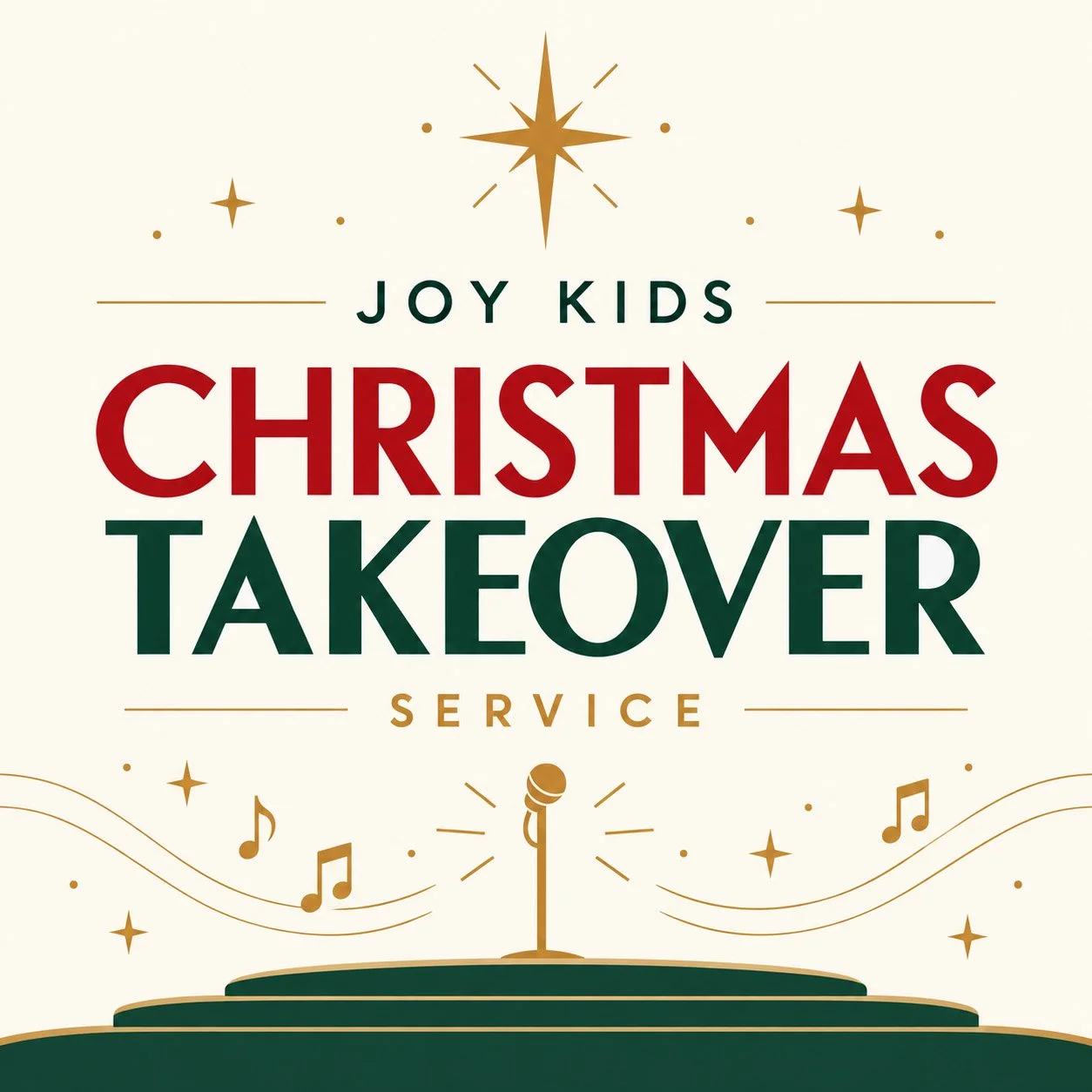 Joy Kids Christmas "Takeover" Service