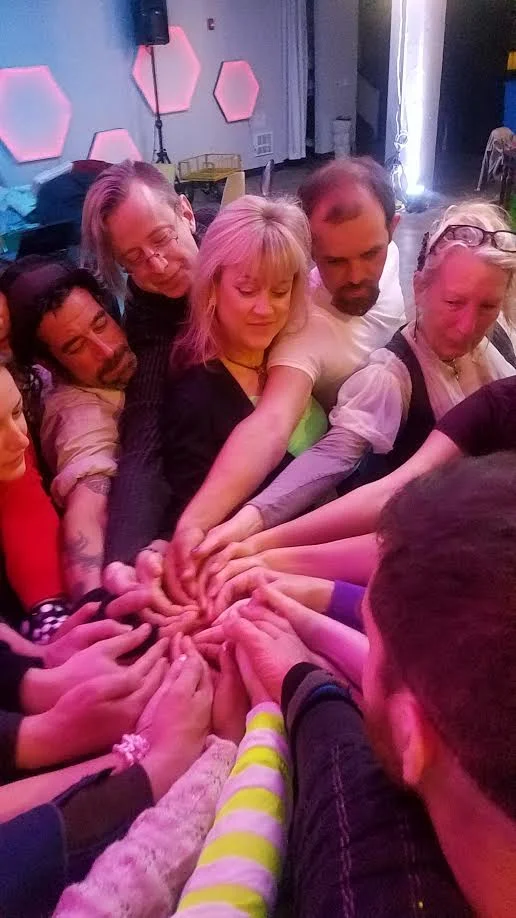 THE ENSEMBLE RAISING THE GOLDFIRE of COMMUNITAS