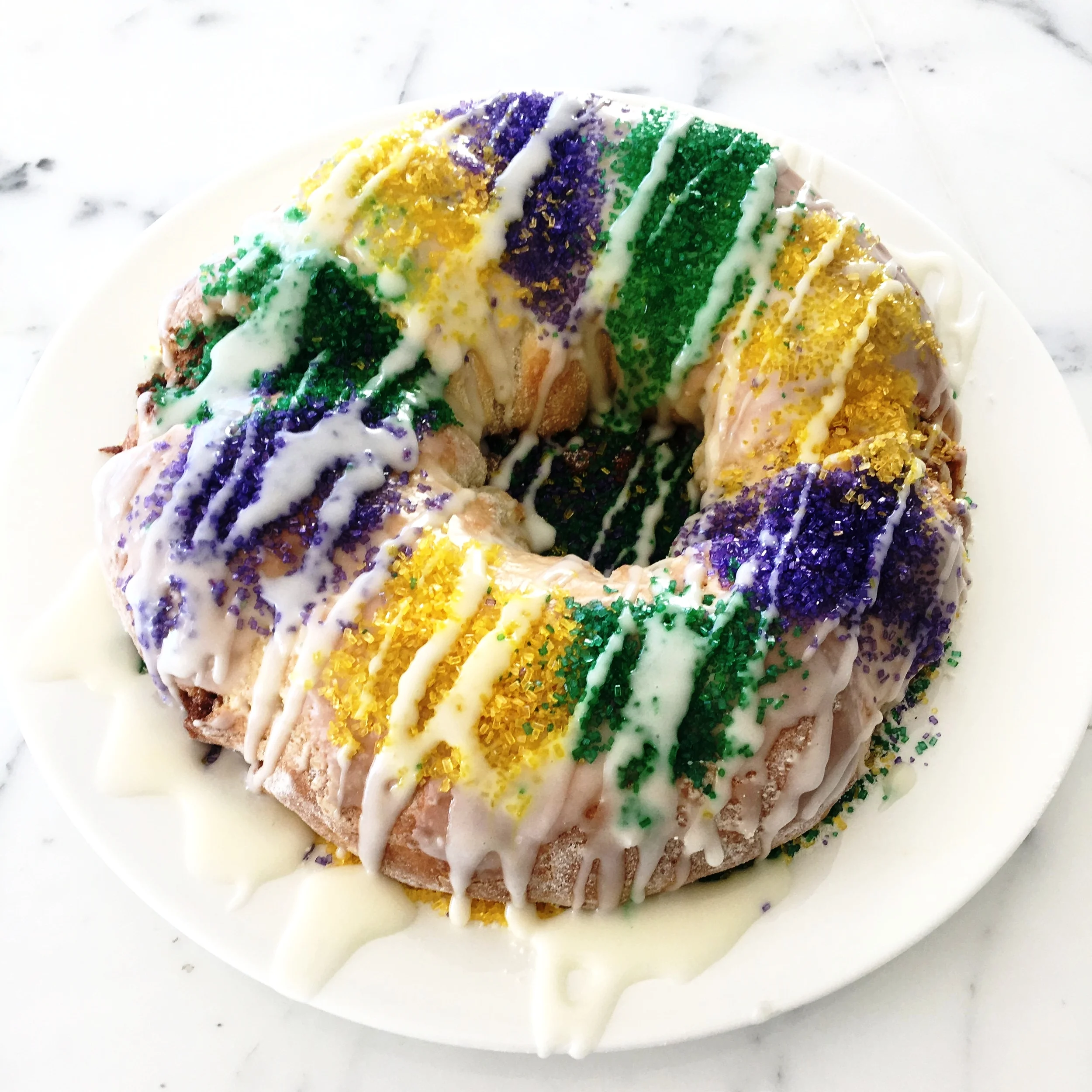 King Cake for Carnival 2018