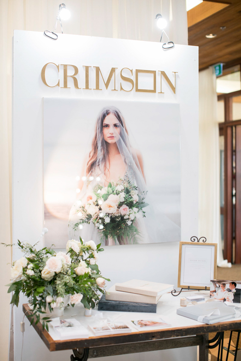 crimson photography at the first look autumn wedding show