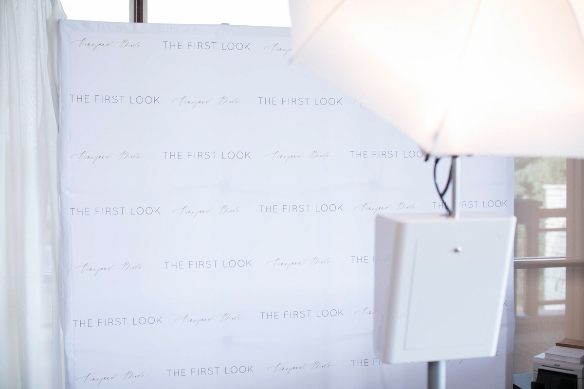 vineyard bride first look autumn photo booth