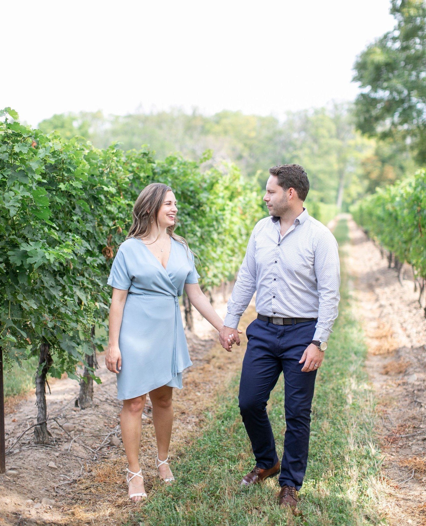 Are you recently engaged and planning for your engagement session? Congratulations! Tomorrow on the blog, we can't wait to bring you another edition of The Vineyard Bride Guide, showcasing the best locations in Niagara for your engagement photos. ⁠
⁠