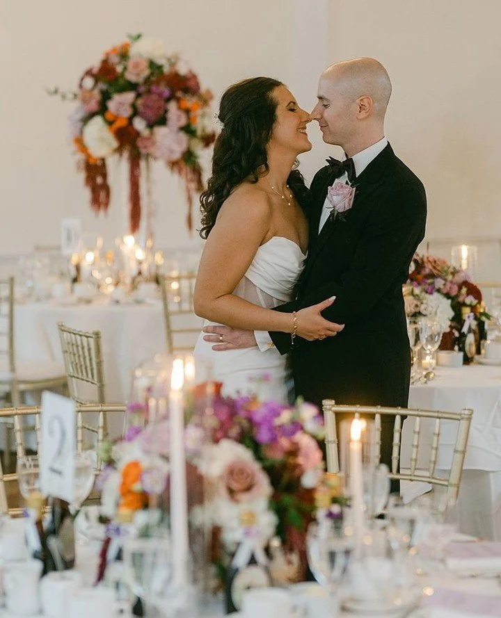 We&rsquo;re still dreaming about Kassidy and Ramsey&rsquo;s Queen&rsquo;s Landing wedding! From the grand ballroom to quiet library portraits, rich purple accents, and fun details like their maple syrup favours, every detail felt so personal and time