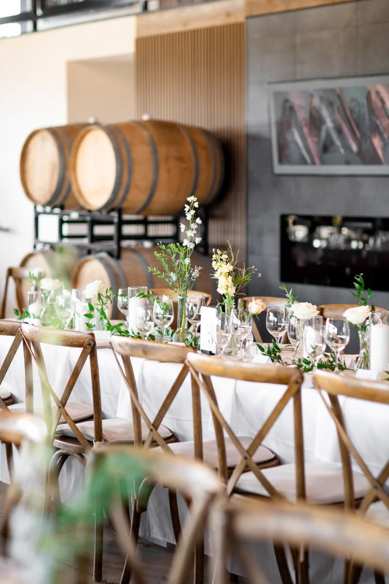 NIAGARA WINE COUNTRY WEDDING RECEPTION AT QUEENSTON MILE VINEYARD