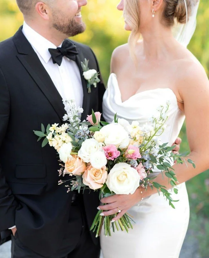 Sometimes the little details say it all. From the soft garden-inspired bridal bouquet to the elegant styling of the day, Nichole and Mike&rsquo;s late-summer wedding at Queenston Mile Vineyards is timeless, classic, and effortlessly romantic.⁠
⁠
See 