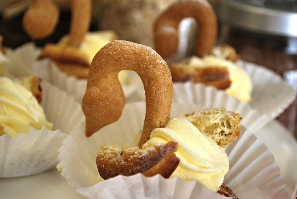 Cream Swans — Rosendorff's Artisan Bakery
