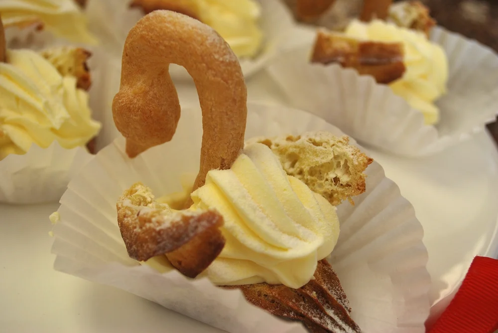 Cream Swans — Rosendorff's Artisan Bakery
