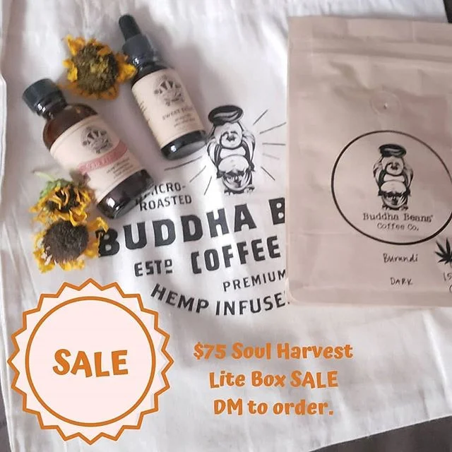 🌾🌾🌾SEPT. BOX SALE 🌾🌾🌾
Today only order a Lite box $25 off. DM to order. 21 and up. US residents only. The Soul Harvest box was curated with artisan CBD goods to soothe Root Chakra. #legalizemarijuana #womeninweed #womenincannabis #ganja #ganjagoddess #cannabis #cbd #chakracbd #cannabisheals #cannabiscommunity #cannabisculture #hightimes #cbdmonthlybox #chakralove #chakralovecannabis #subscriptionbox #chakrasandcannabis #chakrascannabischart #chakralover #chakralovepopupparty #cbdhomeparty #420 #maryjane #marijuana #chakralovebasics #chakralovecbdbox
