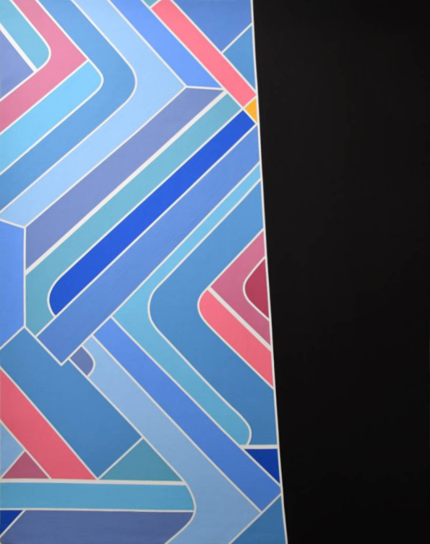 THE RUNNER, ACRYLIC ON PANEL, 2014, 31" X 23.5"