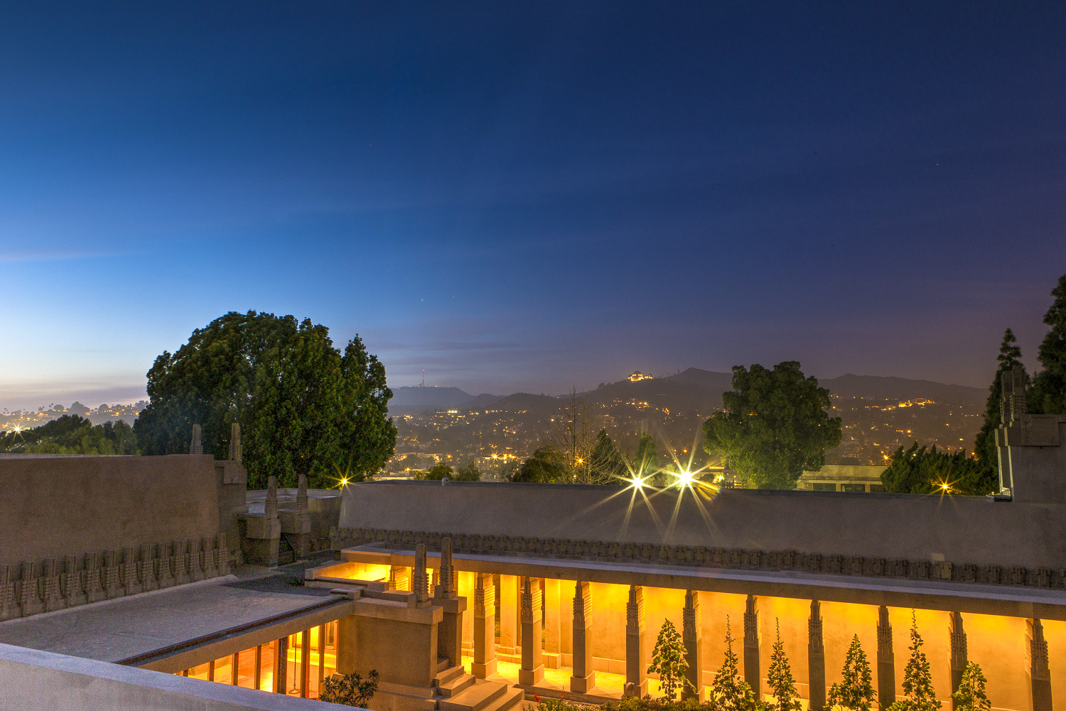 Aline Barnsdall's Hollyhock House by Frank Lloyd Wright 