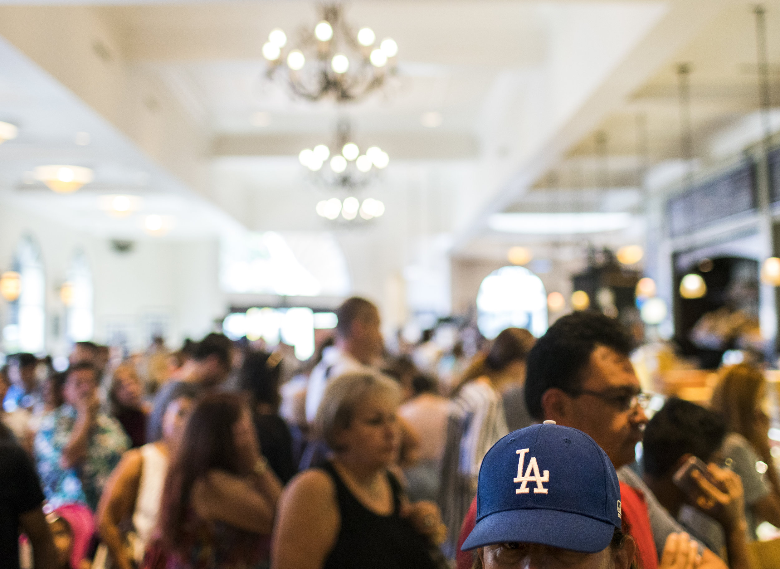  Burbank, CA - Oct. 21: Burbank: Lifestyle, Employees and Food at Porto's Bakery on October 21, 2017. (Brian Feinzimer/Fein Image) 