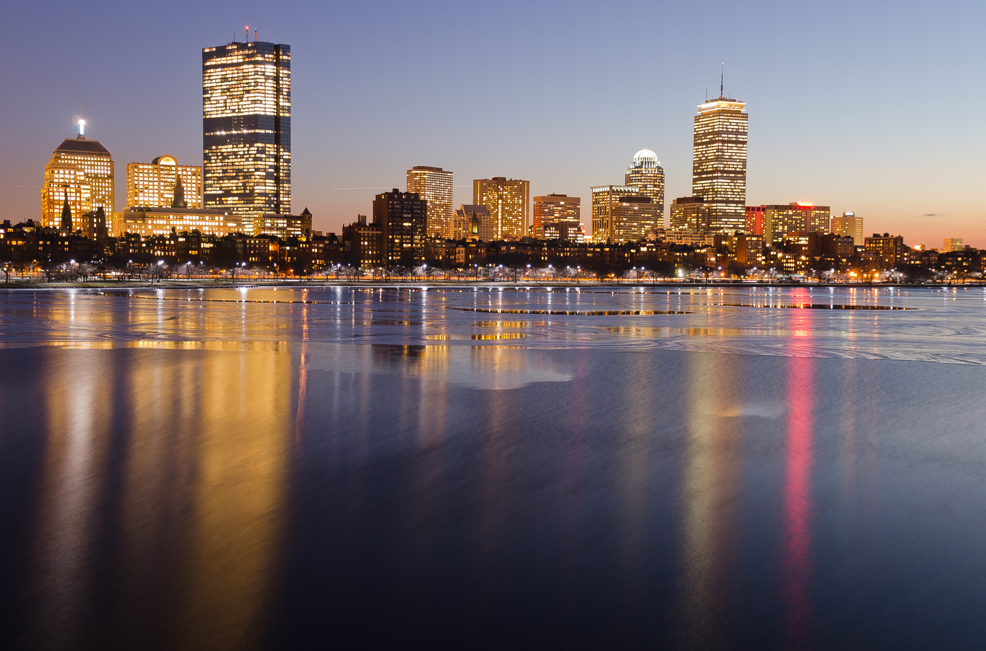 Boston Skyline HDR
