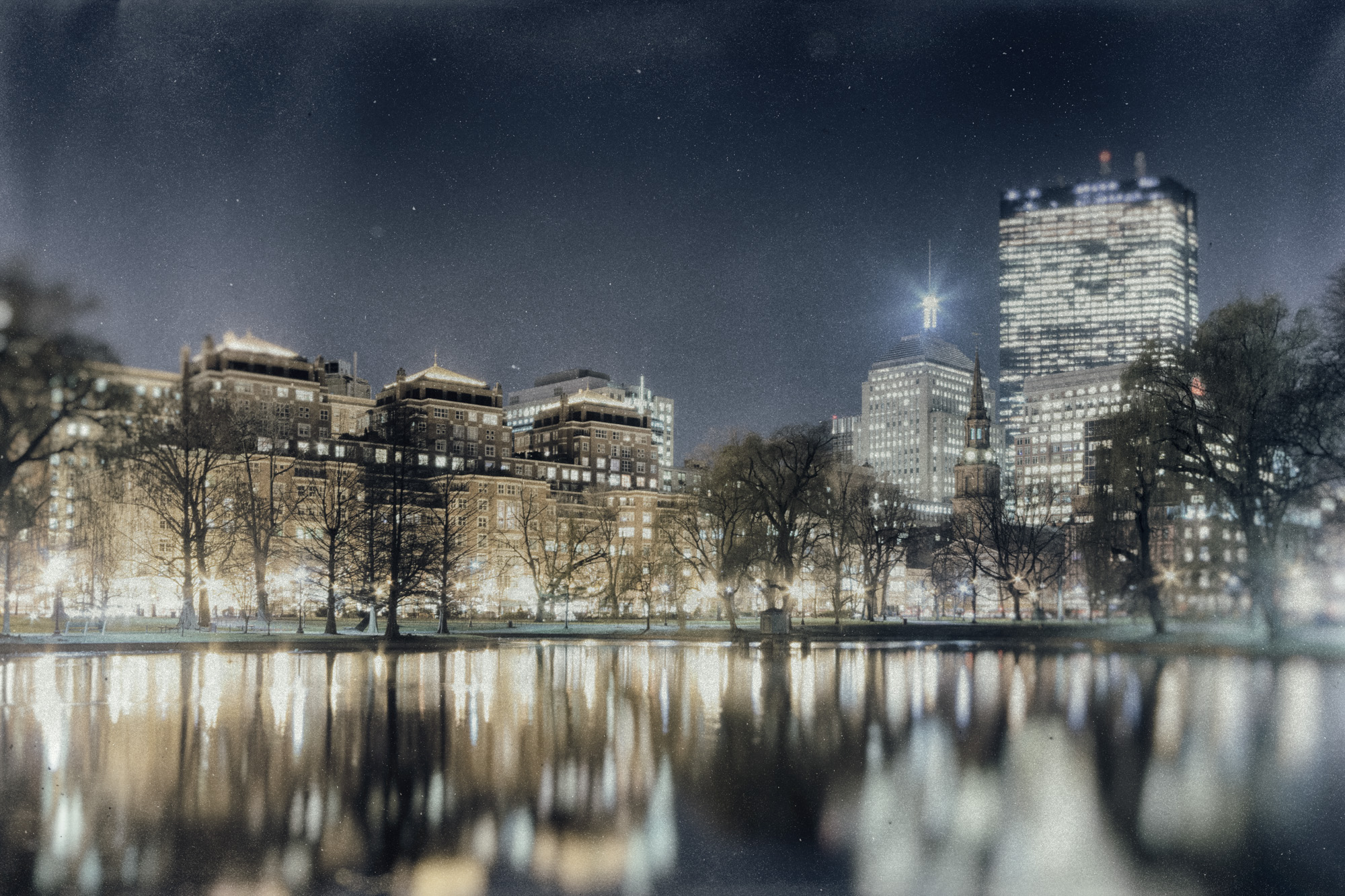 Winter Night In Commons