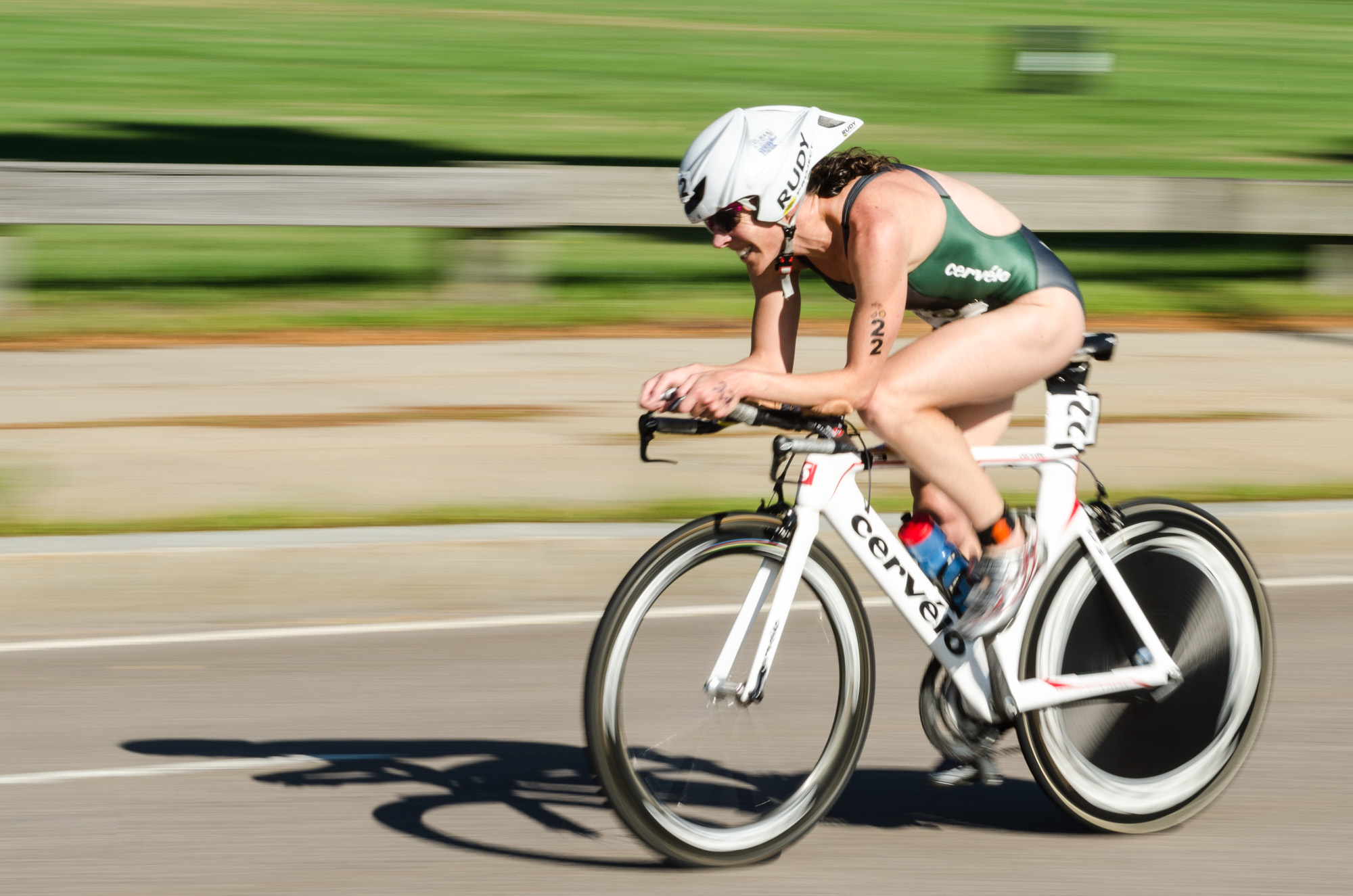 Cyclist Panning Photo