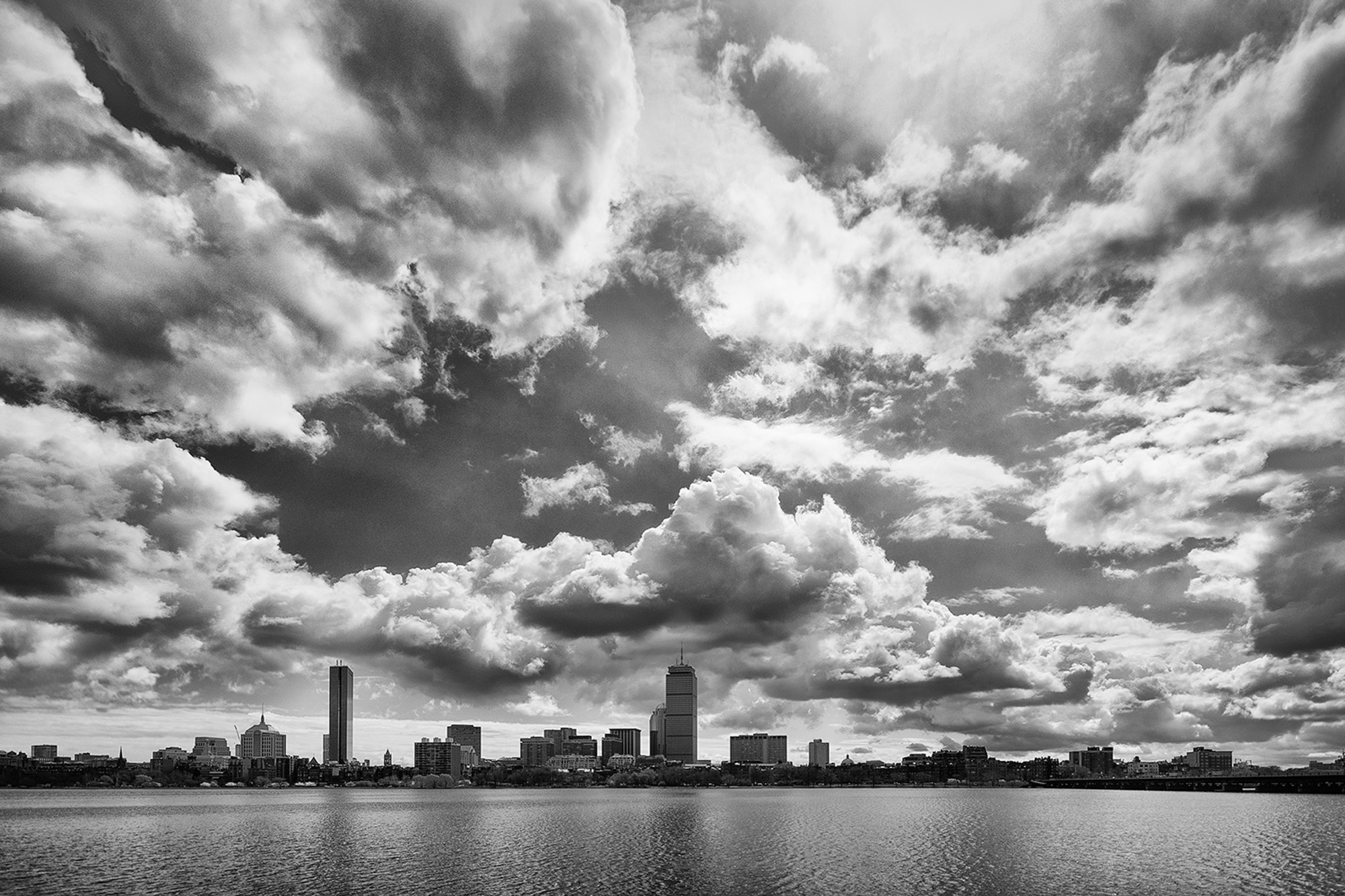 Clouds over Charles River