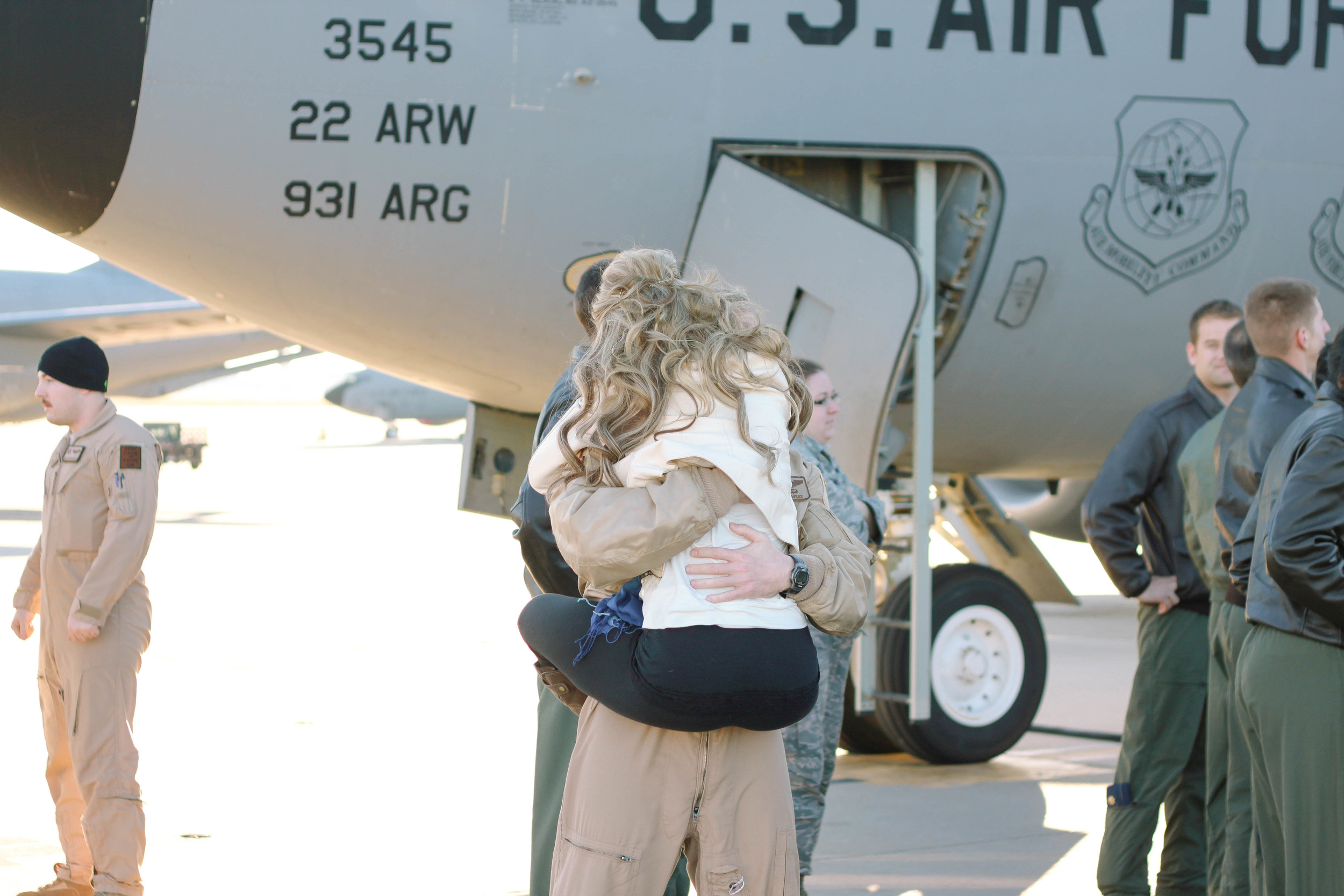 Air Force Homecoming | Mallorie Owens