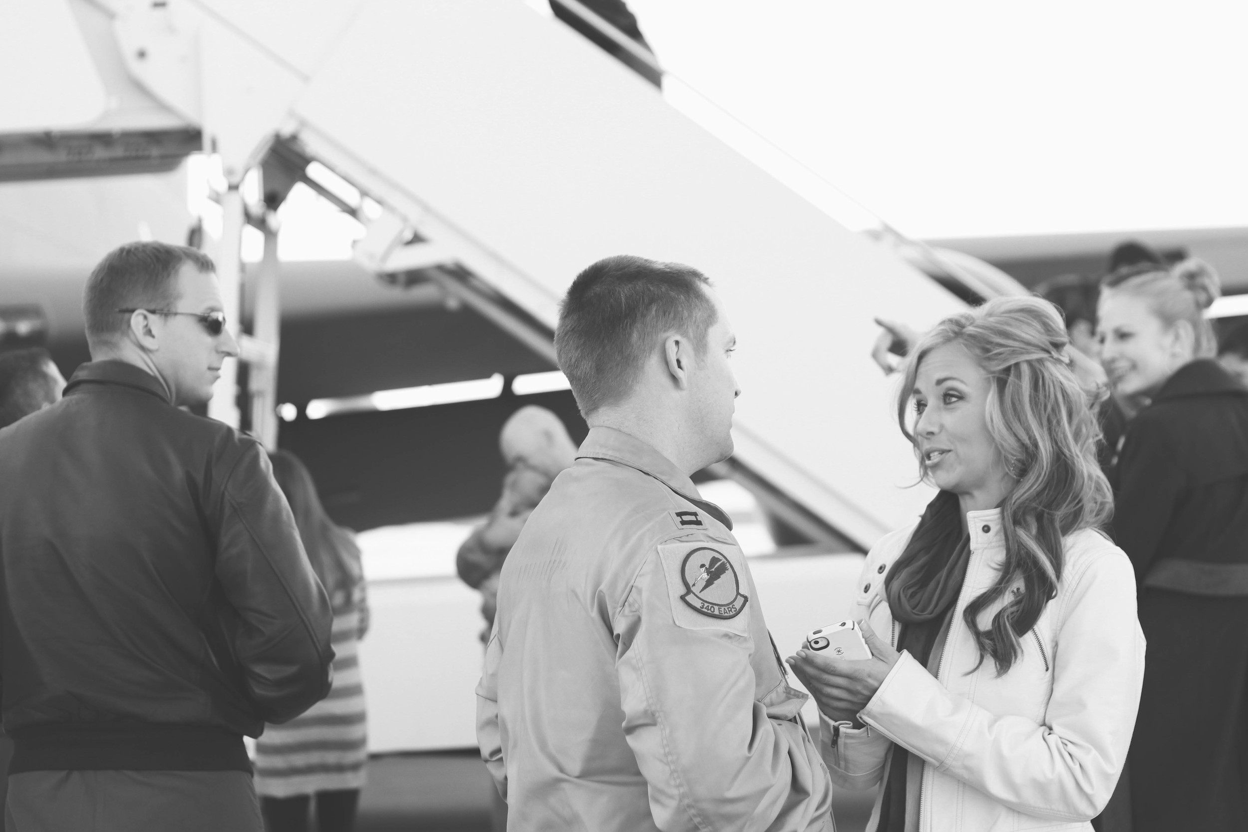 Air Force Homecoming | Mallorie Owens