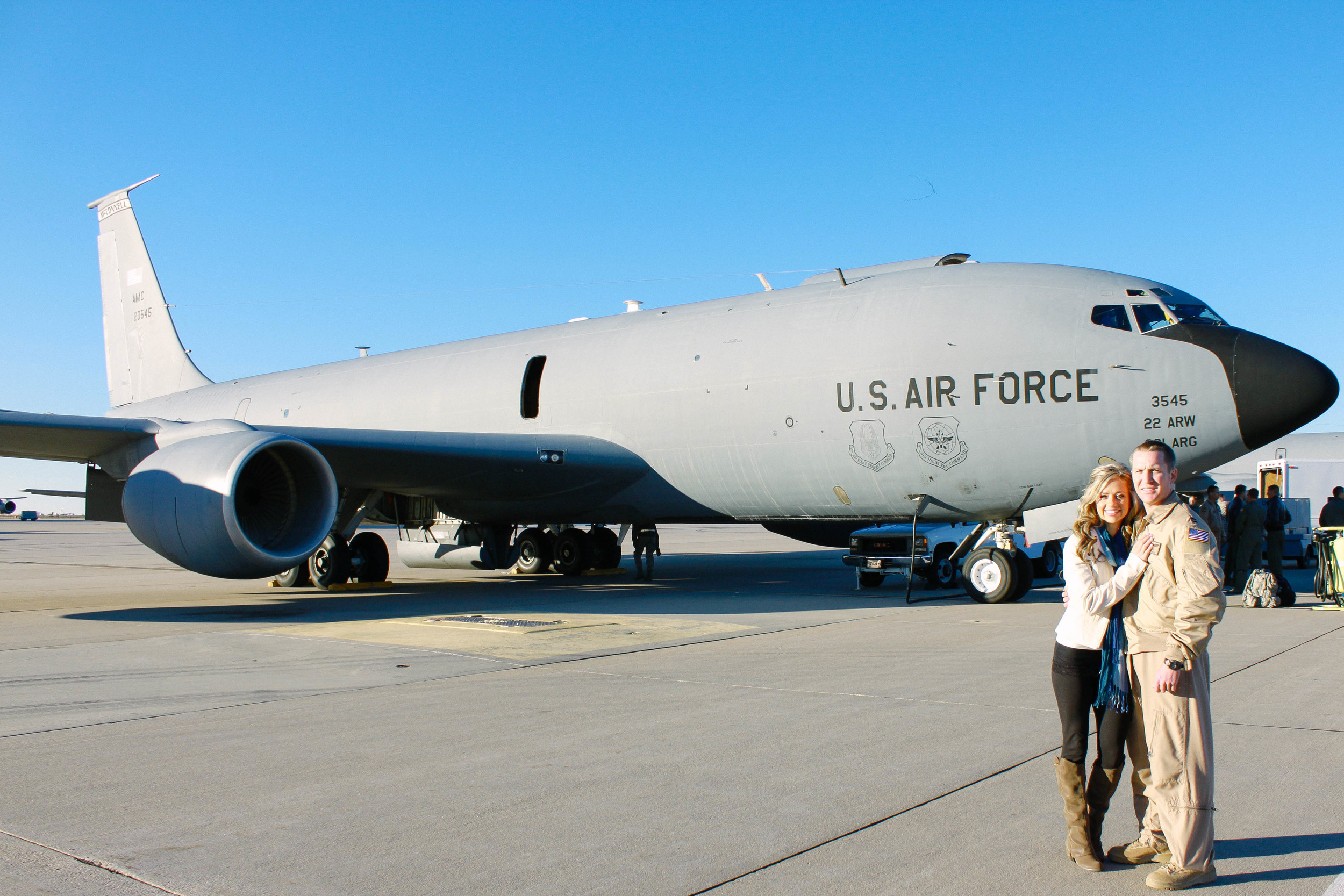 Air Force Homecoming | Mallorie Owens