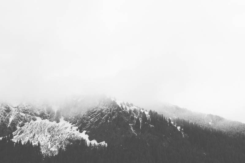 Black and White Mountains | Mallorie Owens