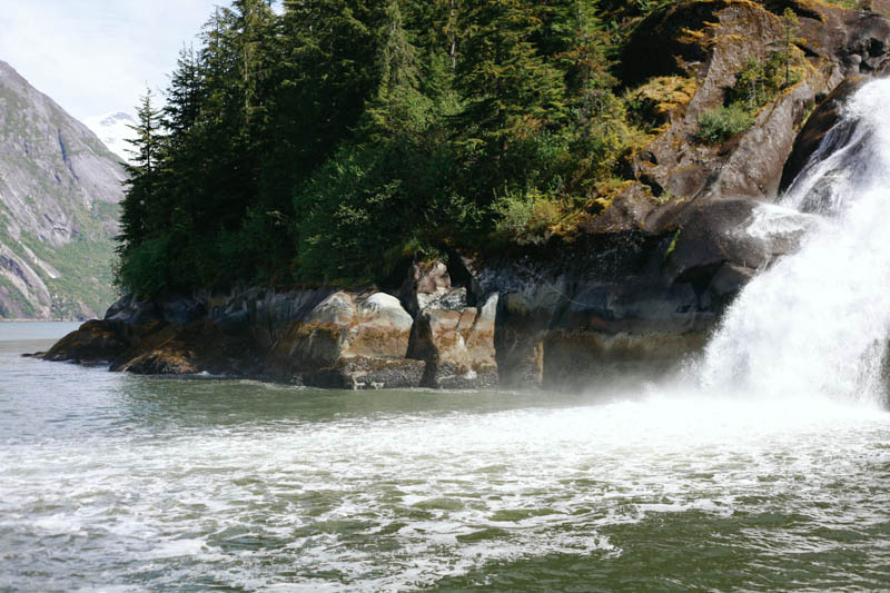 Waterfall in Juneau, Alaska | MALLORIE OWENS