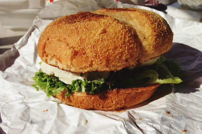 Hot Bite Halibut Sandwich | MALLORIE OWENS