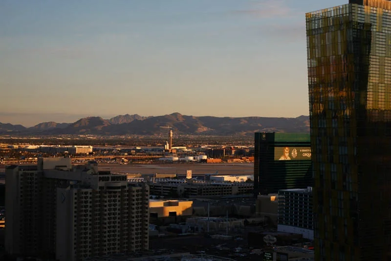 Las Vegas at Sunset | MALLORIE OWENS