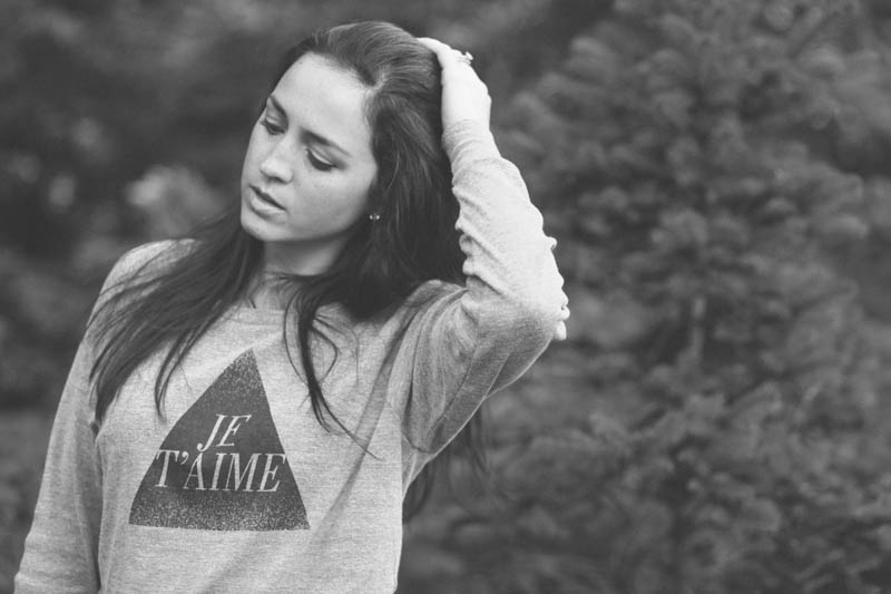 Whistle & Flute Je T'aime Sweatshirt | MALLORIE OWENS