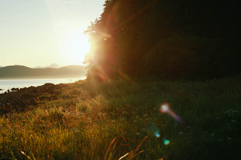 Sunset at Point Louisa, Juneau, Alaska | MALLORIE OWENS