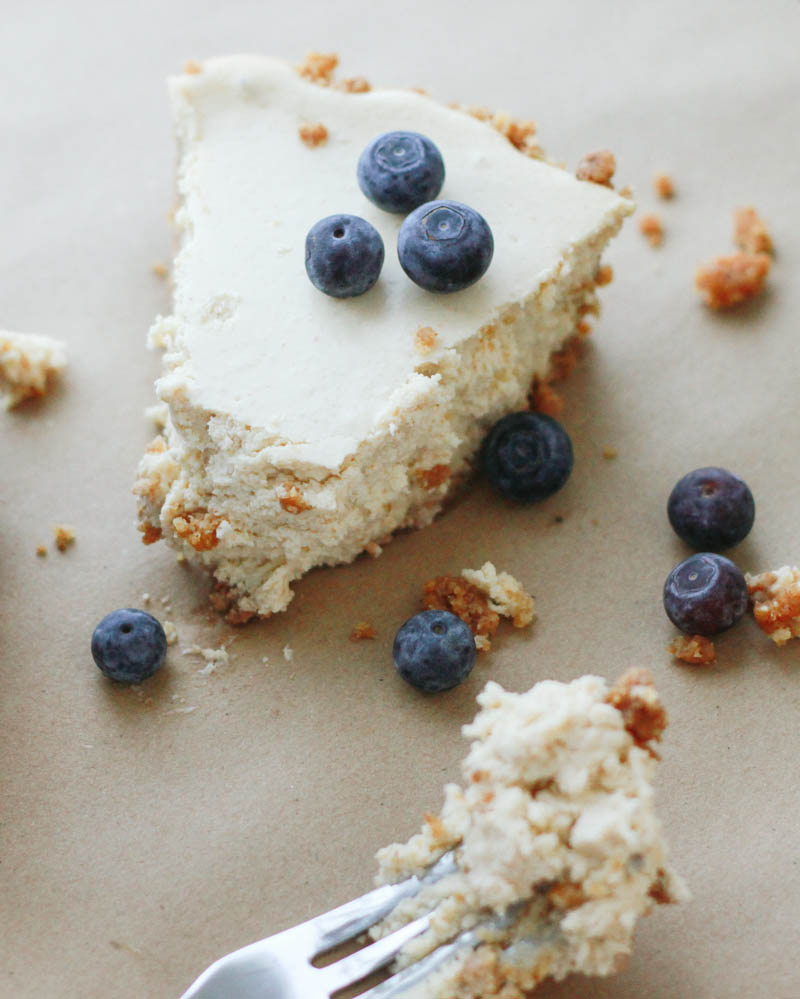 Healthy Homemade Cheesecake Recipe | MALLORIE OWENS