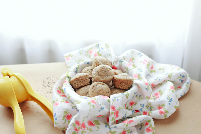 Mini Lemon Poppyseed Muffins Recipe | MALLORIE OWENS